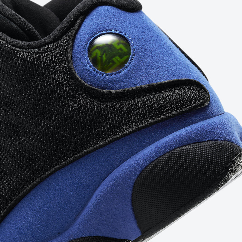 jordan 13 black hyper royal black