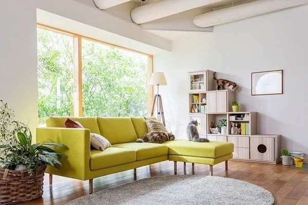 UW90 L型沙發單邊扶手 (W 217.5)