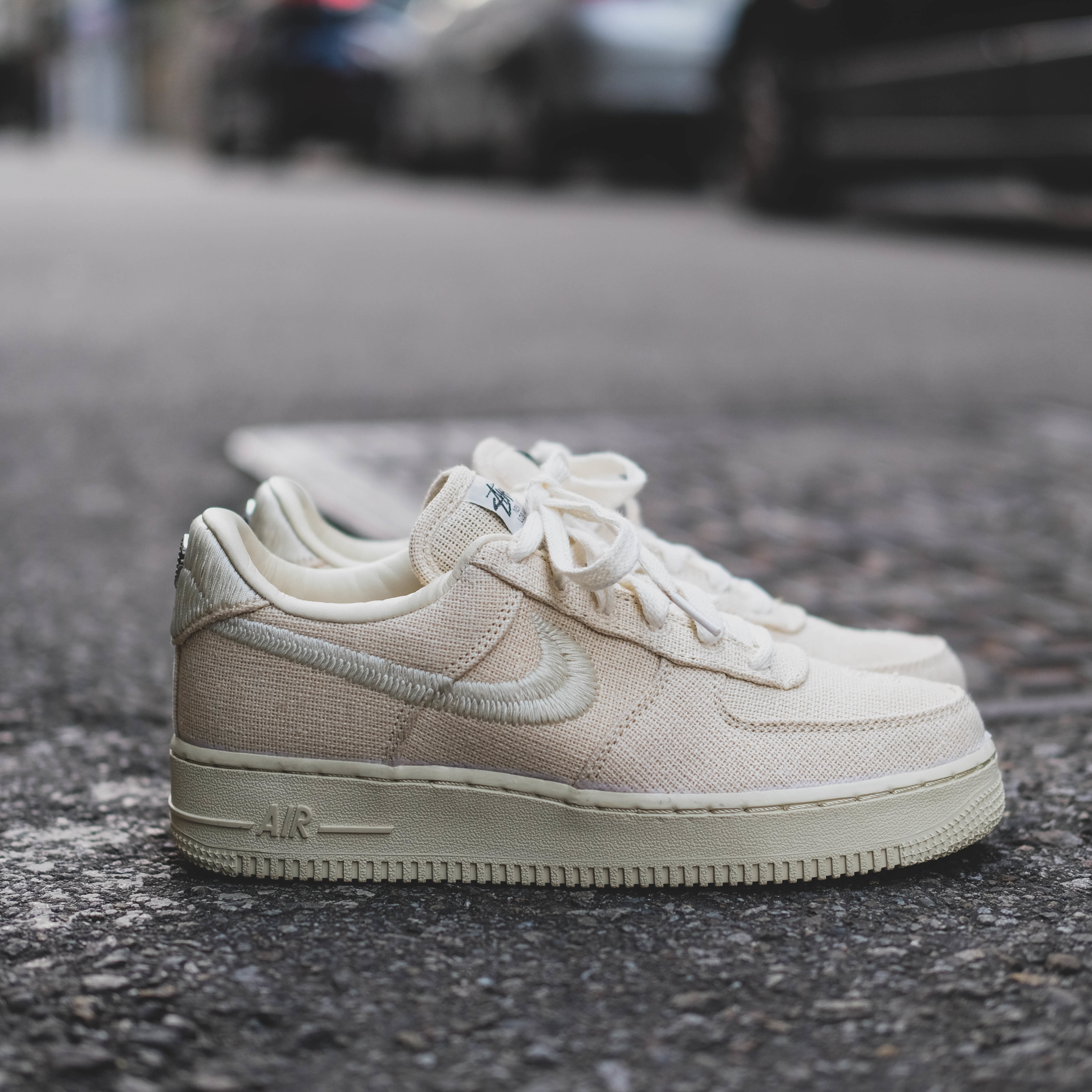 AIR FORCE 1 LOW/STUSSY 沙色