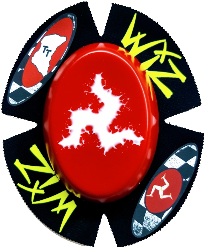 WIZ KNEE SLIDERS 滑塊 華麗曼島 紅底白