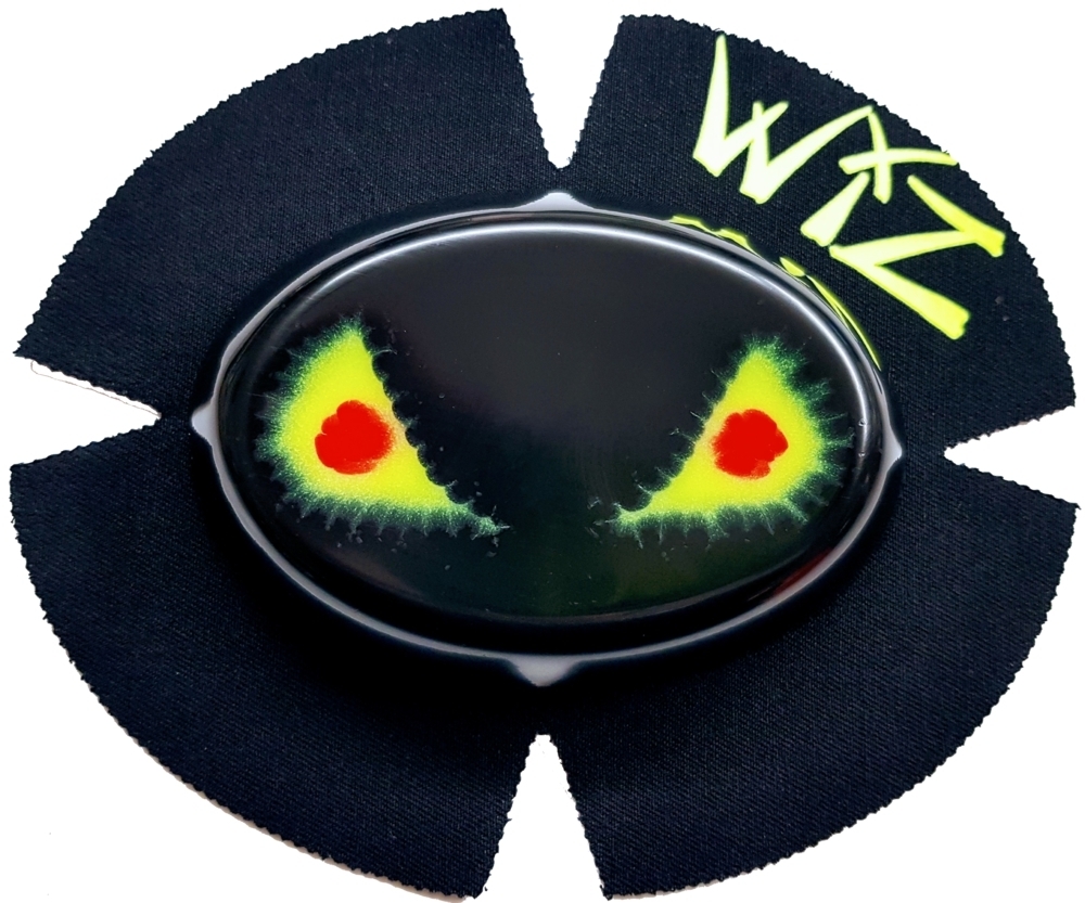 WIZ KNEE SLIDERS 滑塊 精靈眼 黑底黃眼