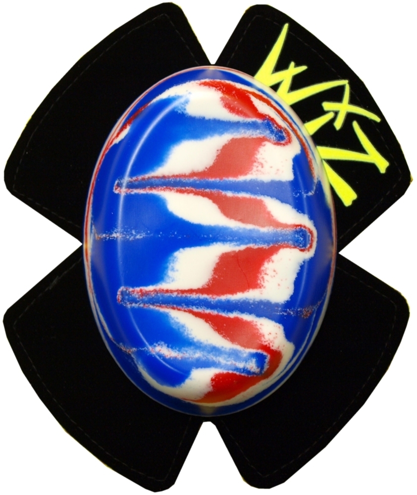 WIZ KNEE SLIDERS 滑塊 拉花 藍紅 鈦螺絲