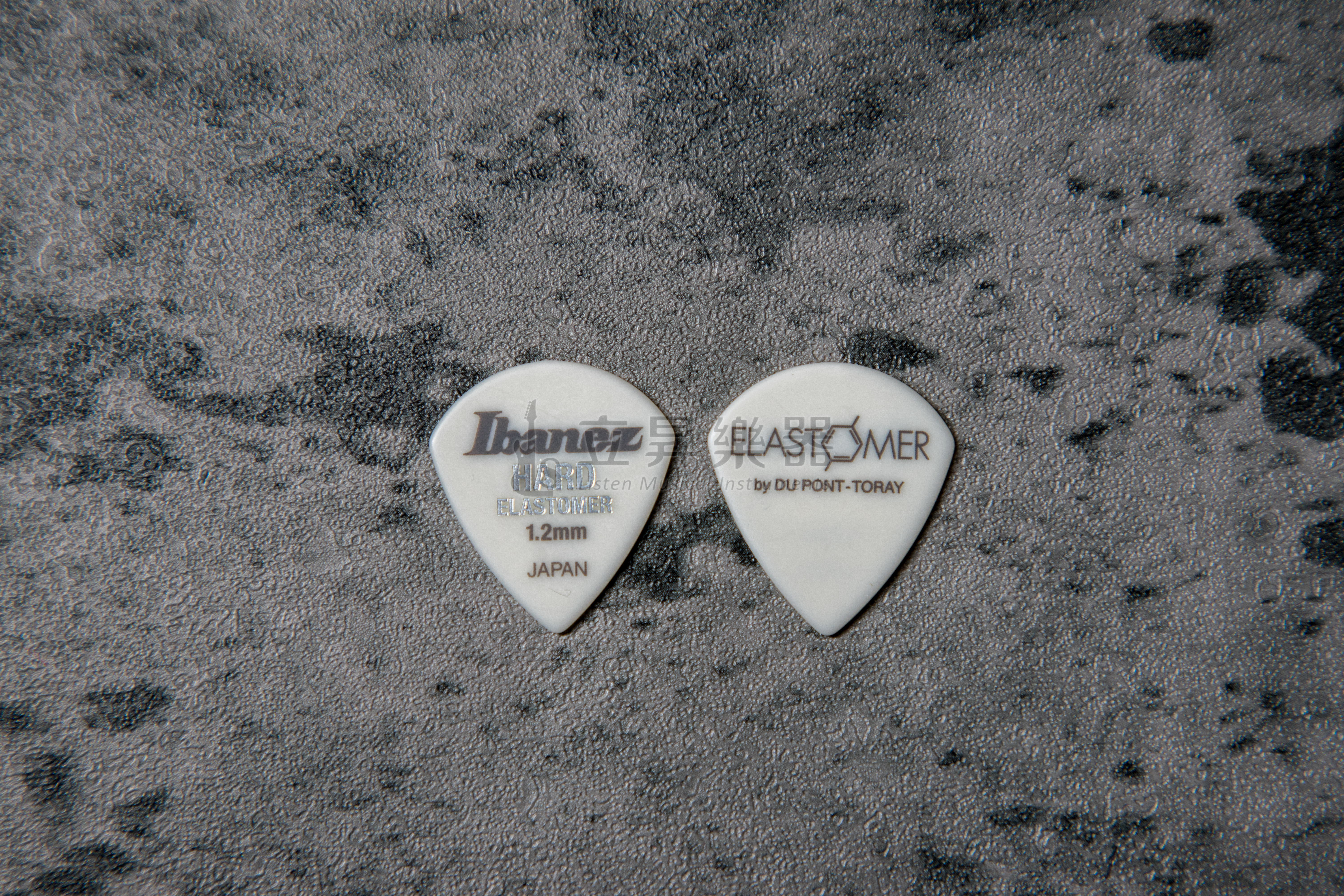 Ibanez HARD ELASTOMER 1.2mm Pick 矽膠材質