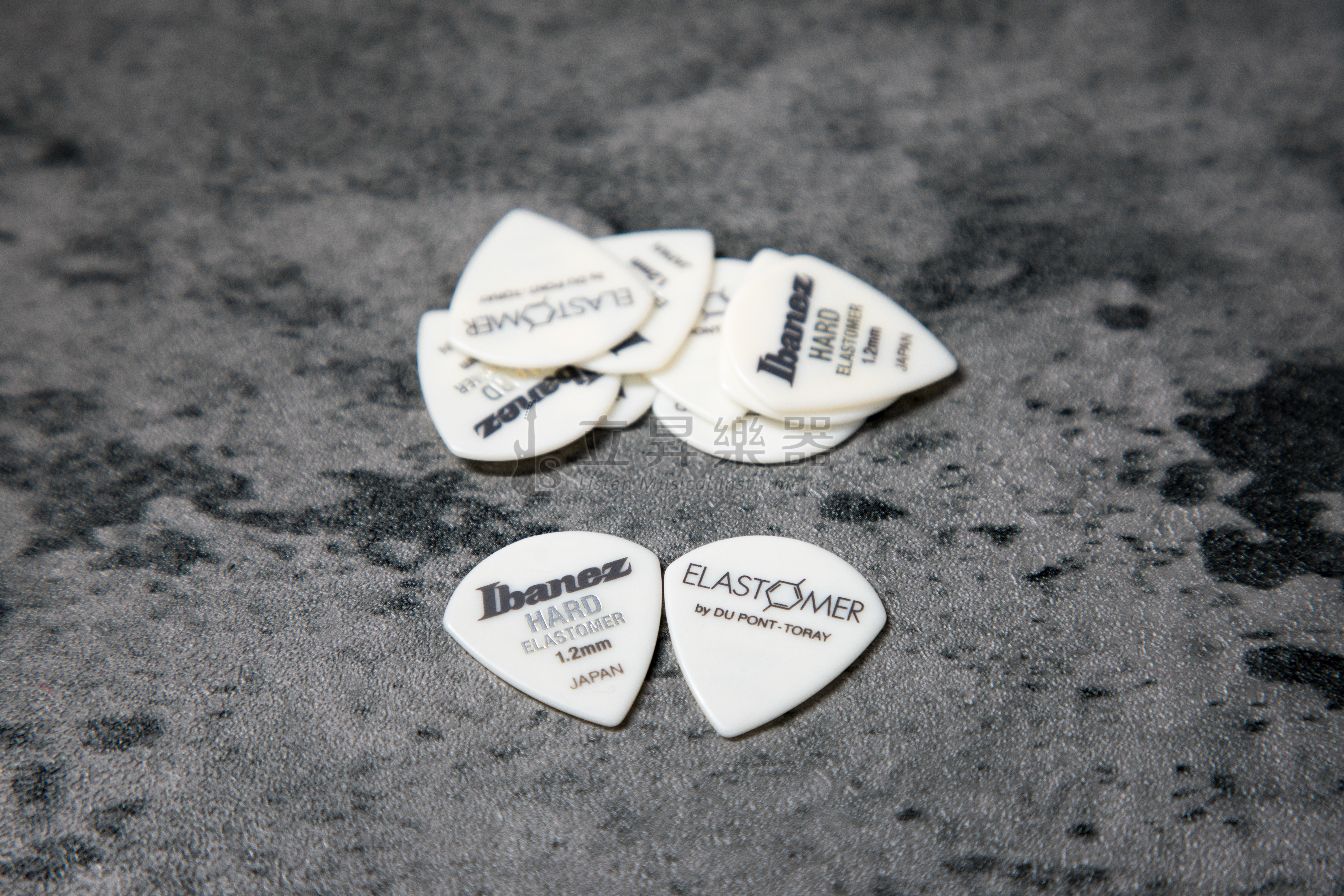 Ibanez HARD ELASTOMER 1.2mm Pick 矽膠材質