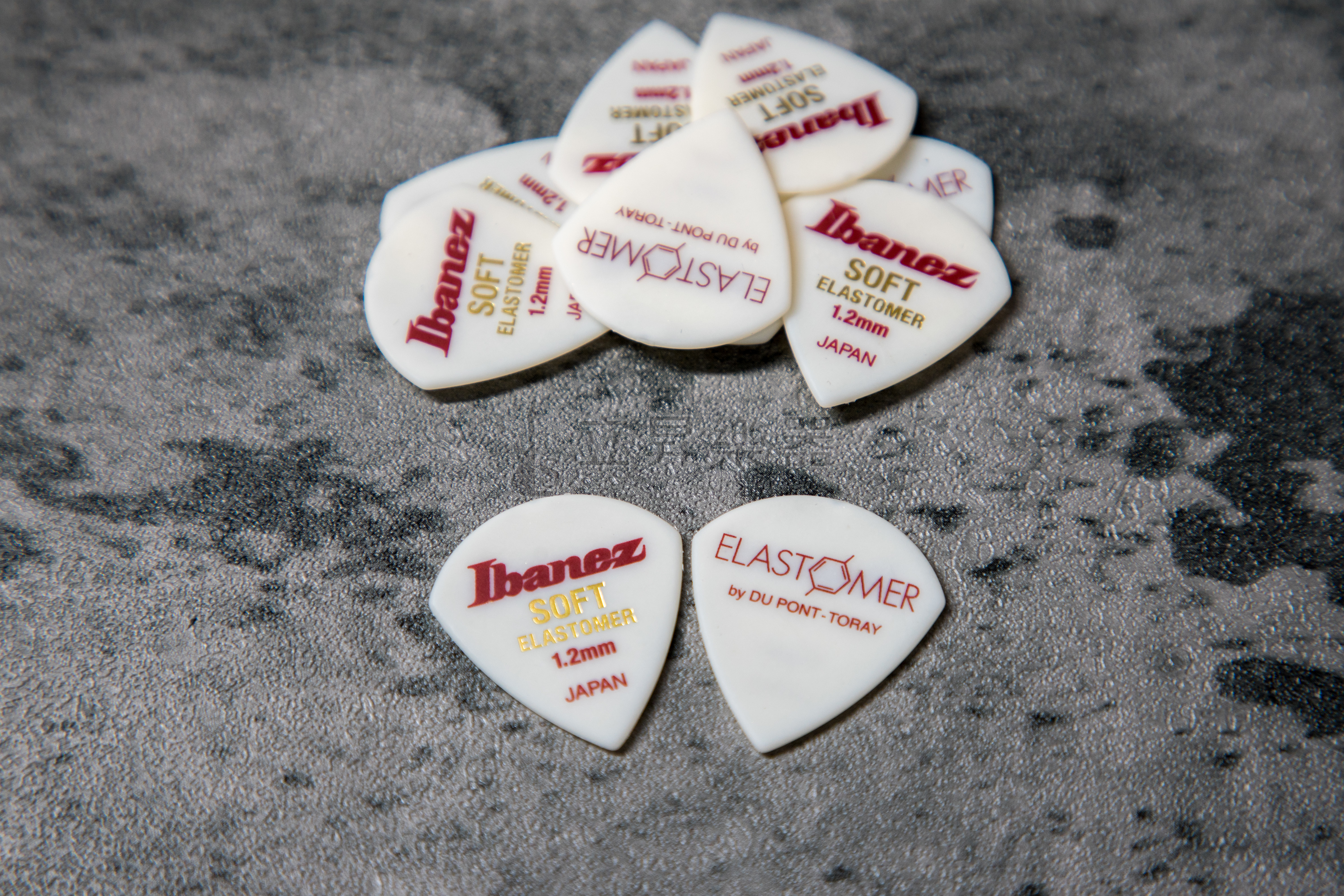 Ibanez SOFT ELASTOMER 1.2mm Pick 矽膠材質 (烏克麗麗也適用~)