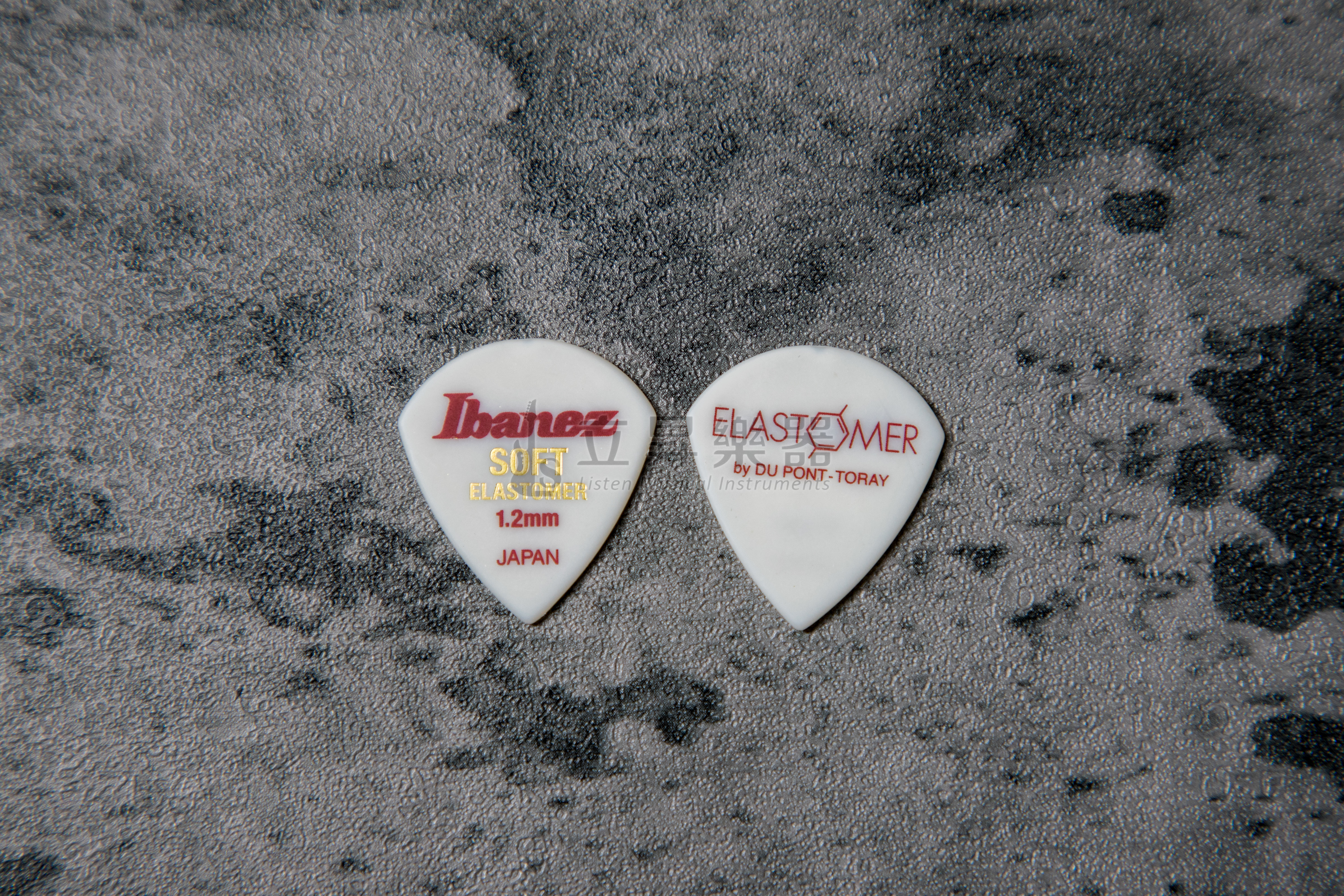 Ibanez SOFT ELASTOMER 1.2mm Pick 矽膠材質 (烏克麗麗也適用~)