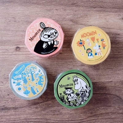 Moomin 嚕嚕米 和紙紙膠帶｜KUMA 日本