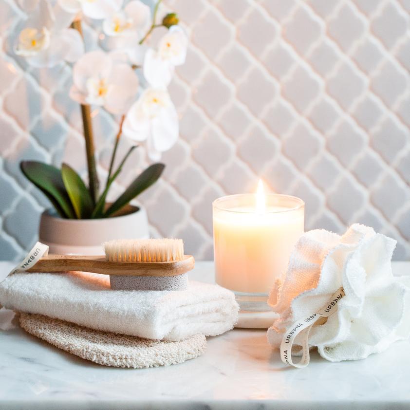 Spa Privé - Bamboo Pouf