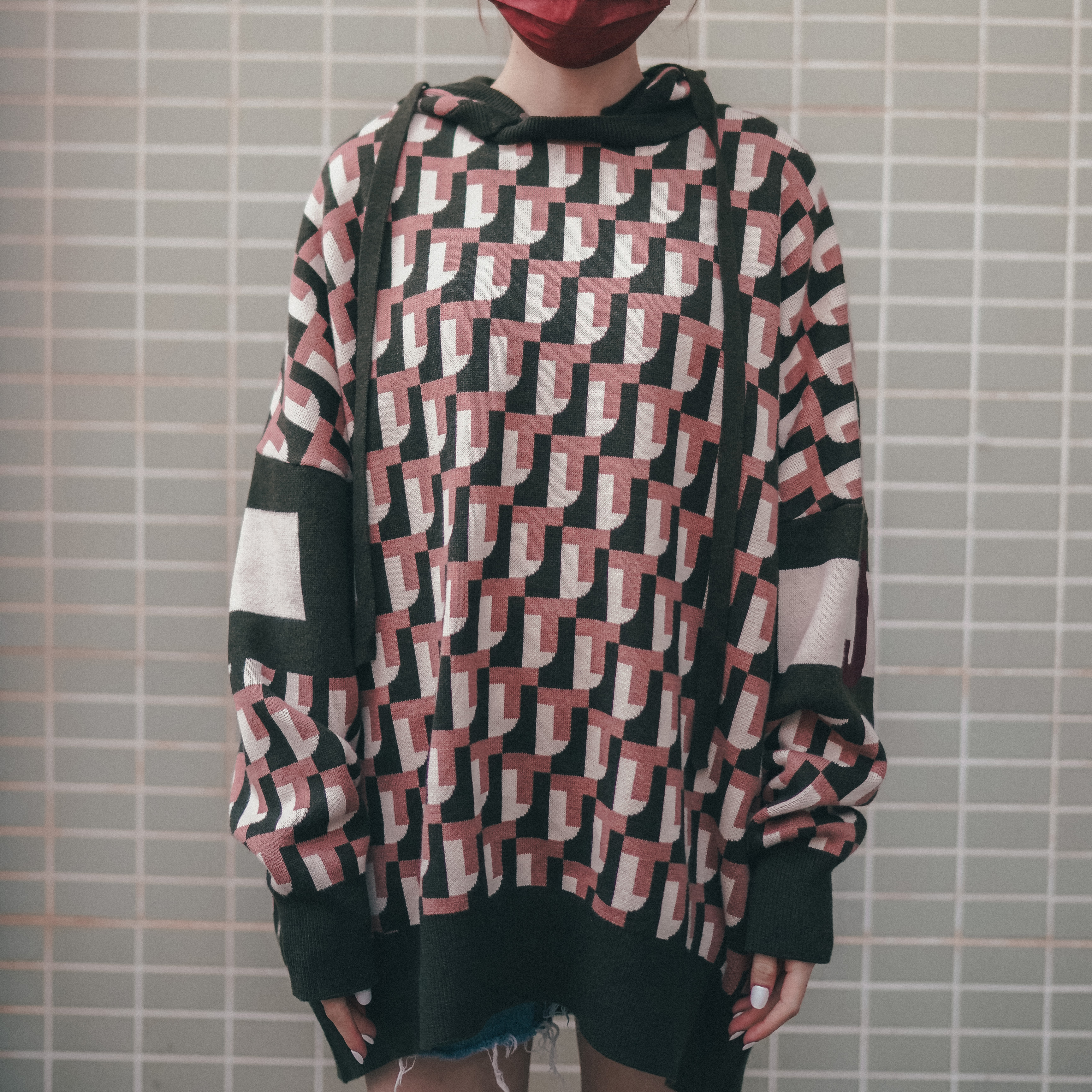 【Just Home】Home系列經典可拆兩著連帽衛衣 - 軍綠色