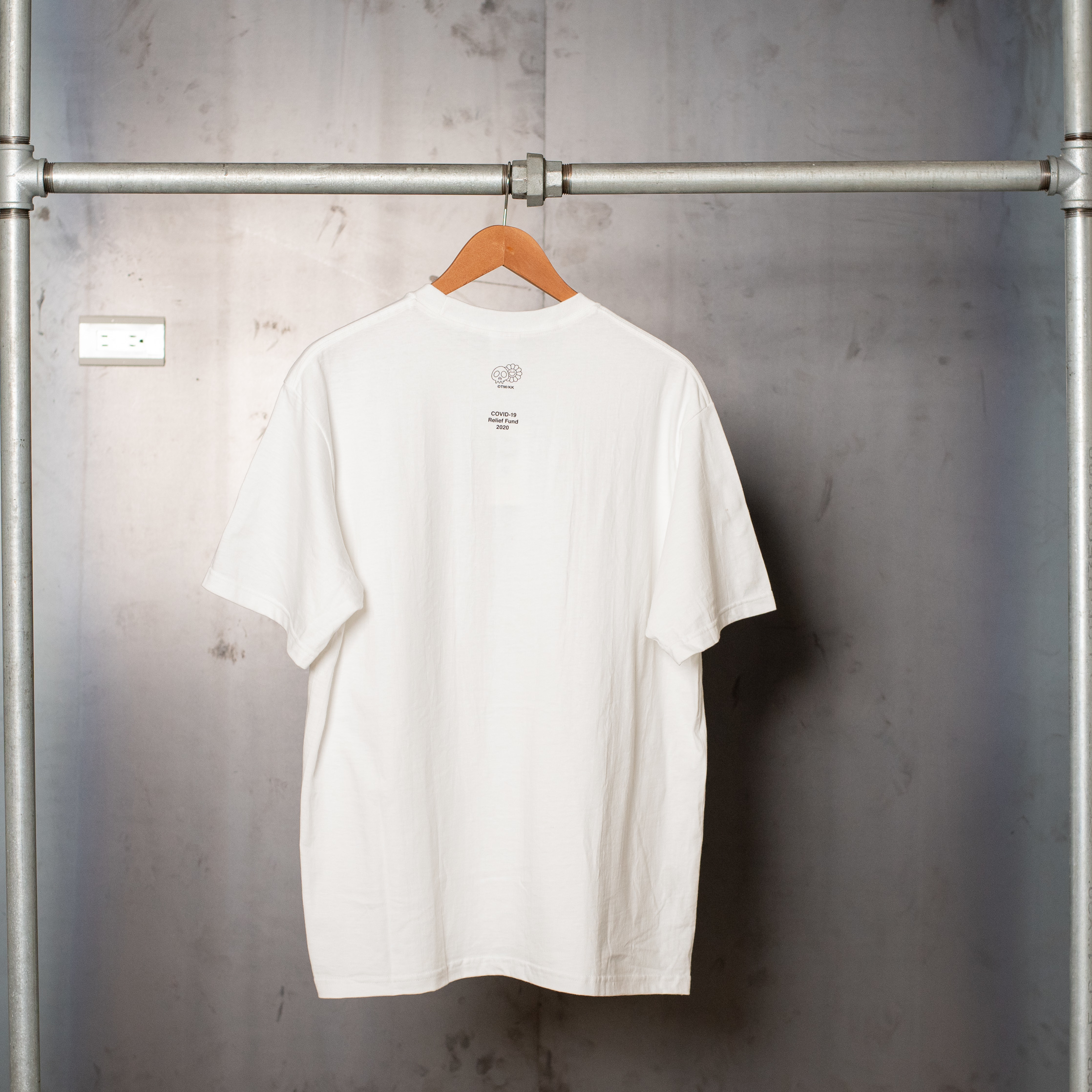 Supreme Takashi Murakami COVID-19 Relief Box Logo Tee
