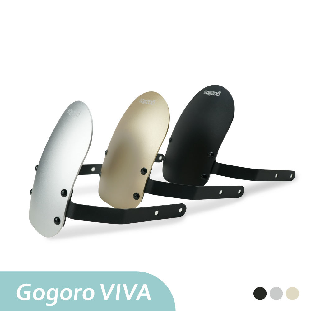 Gogoro VIVA專用｜鋁合金造型迷你短土除｜3色
