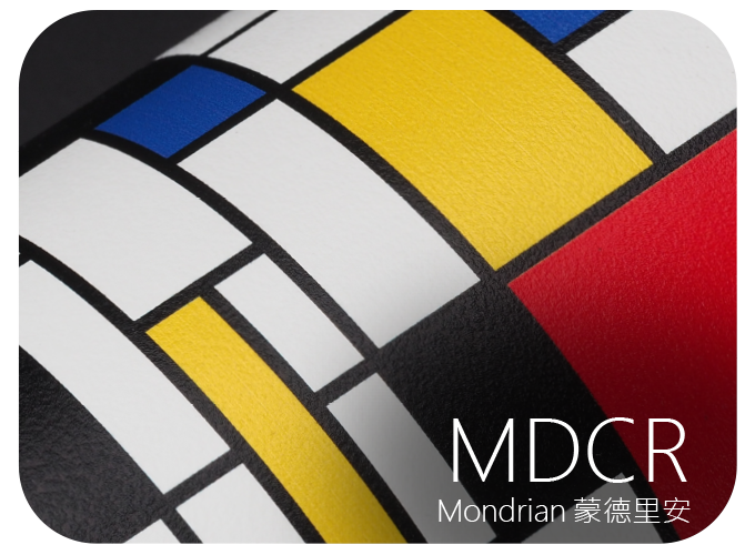 LIFE+GUARD MDCR Mondrian 蒙德里安 風格貼膜樣式，適用於相機、鏡頭與 3C 裝置表面保護與風格打造