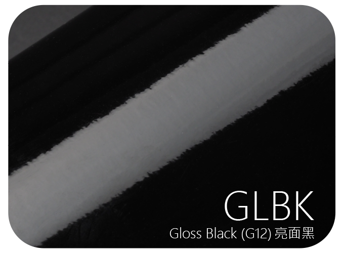 LIFE+GUARD GLBK (G12) Gloss Black 亮面黑 風格貼膜樣式，適用於相機、鏡頭與 3C 裝置表面保護與風格打造