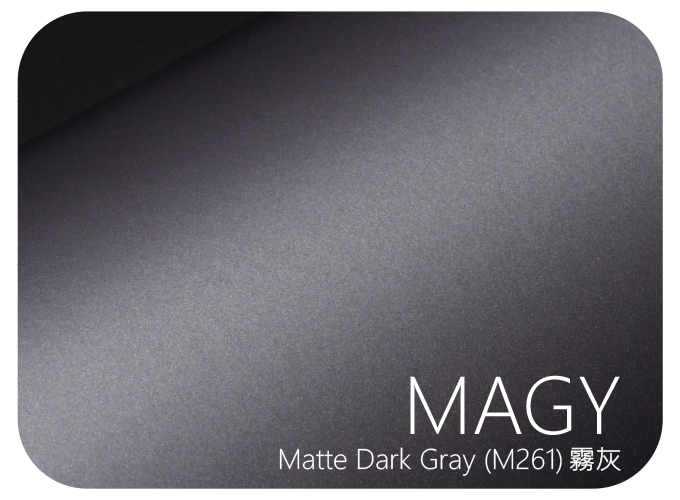 LIFE+GUARD MAGY (M261) Matte Dark Gray 霧灰 風格貼膜樣式，適用於相機、鏡頭與 3C 裝置表面保護與風格打造