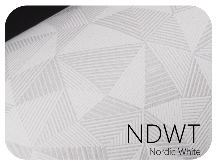 LIFE+GUARD NDWT Nordic White LIFE+GUARD WABU Wave Blue vinyl skin sample for 3C protective wraps