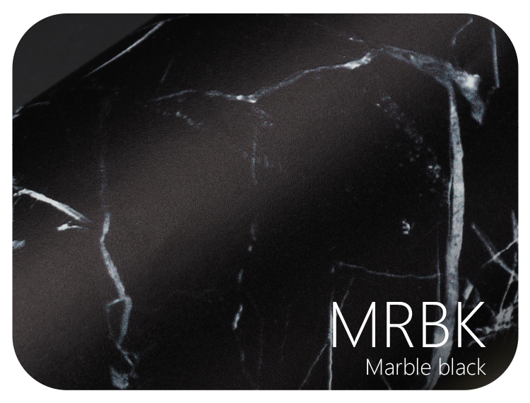 LIFE+GUARD MRBK Marble Black LIFE+GUARD WABU Wave Blue vinyl skin sample for 3C protective wraps