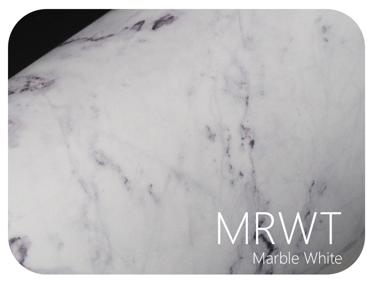 LIFE+GUARD MRWT Marble White LIFE+GUARD WABU Wave Blue vinyl skin sample for 3C protective wraps