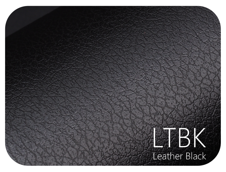 LIFE+GUARD LTBK Leather Black LIFE+GUARD WABU Wave Blue vinyl skin sample for 3C protective wraps