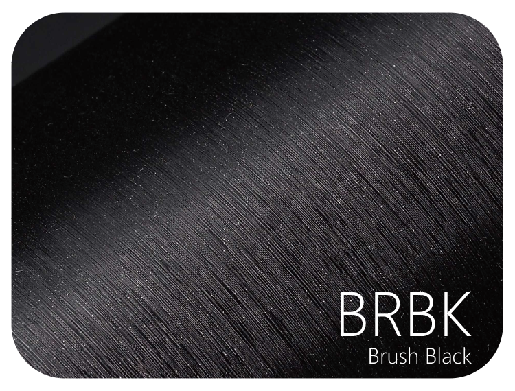 LIFE+GUARD BRBK Brush Black vinyl skin sample for 3C protective wraps