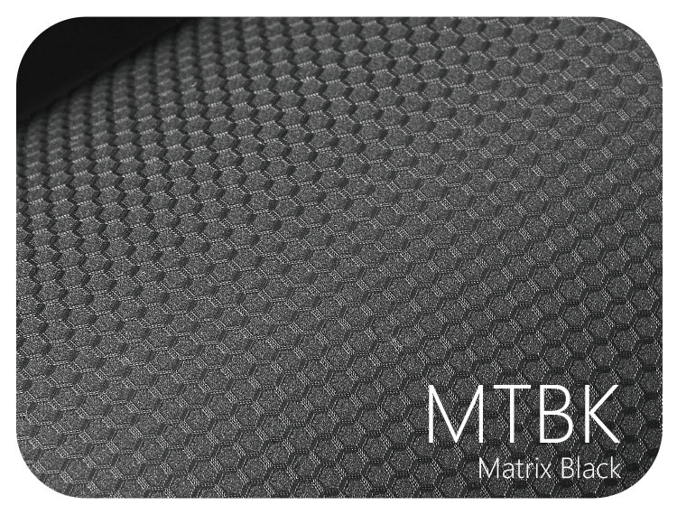LIFE+GUARD MTBK Matrix Black vinyl skin sample for 3C protective wraps