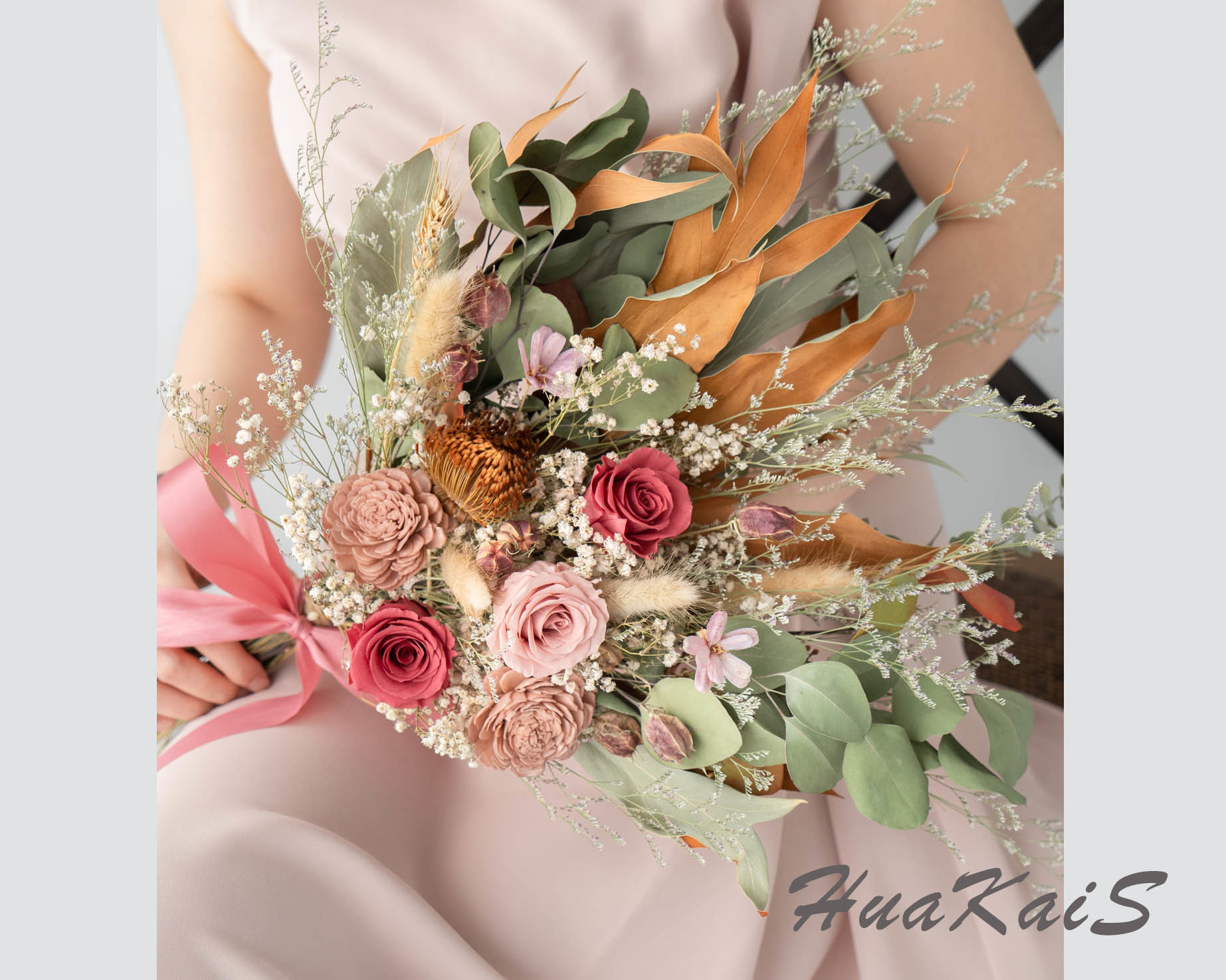 新娘捧花|自然風捧花|外拍捧花|田園系捧花