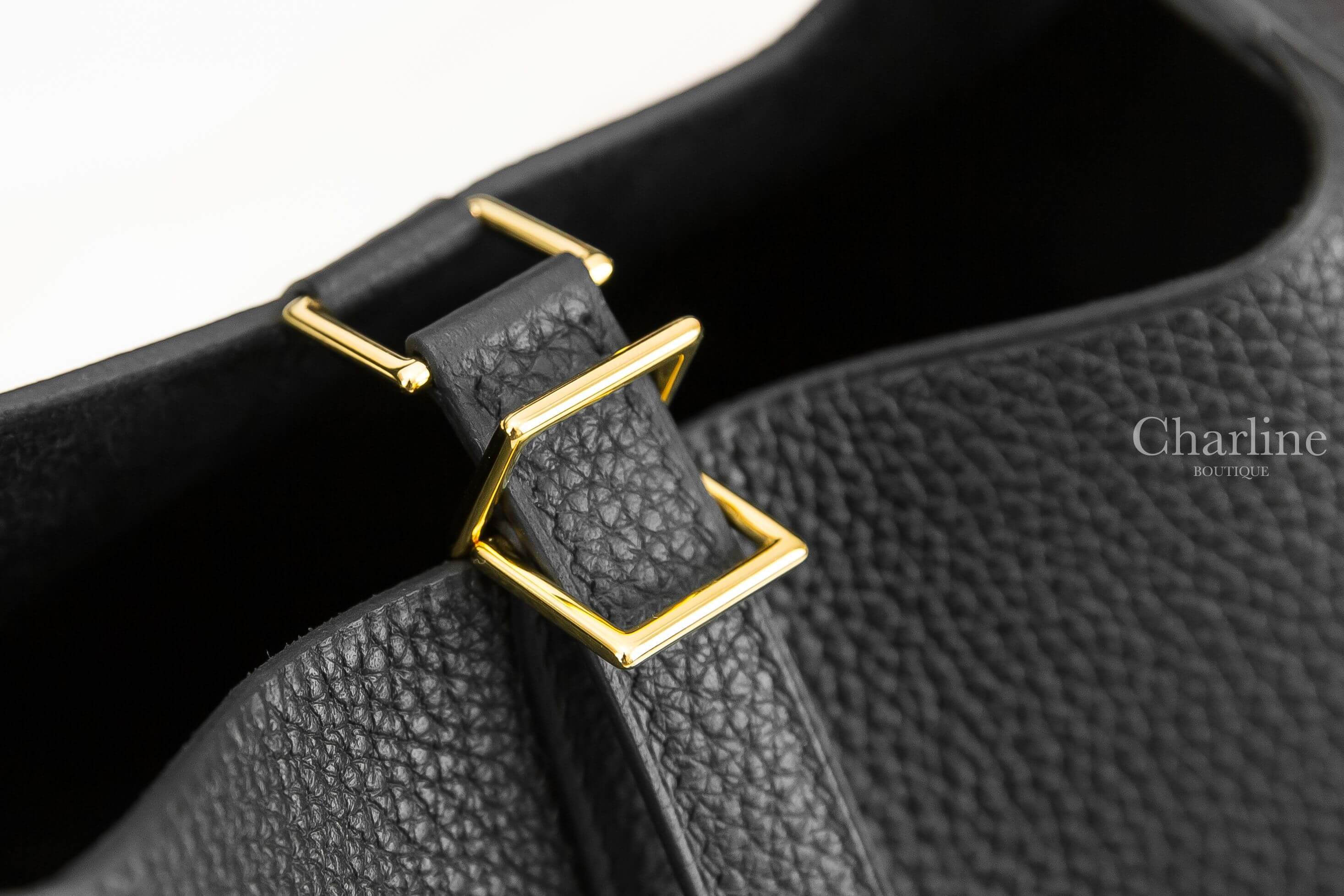 Hermès Picotin Lock 22cm 89 Noir Taurillon Clemence 黑色金釦中型提把水桶包