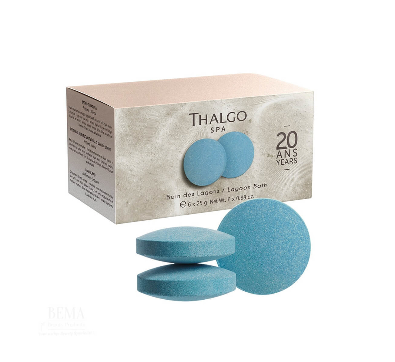 THALGO 海洋凝氣沐浴碇 25g*6