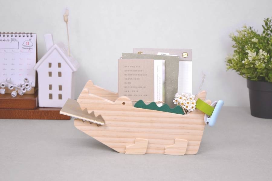 清倉優惠【木匠兄妹Carpenter】鱷魚置物盒