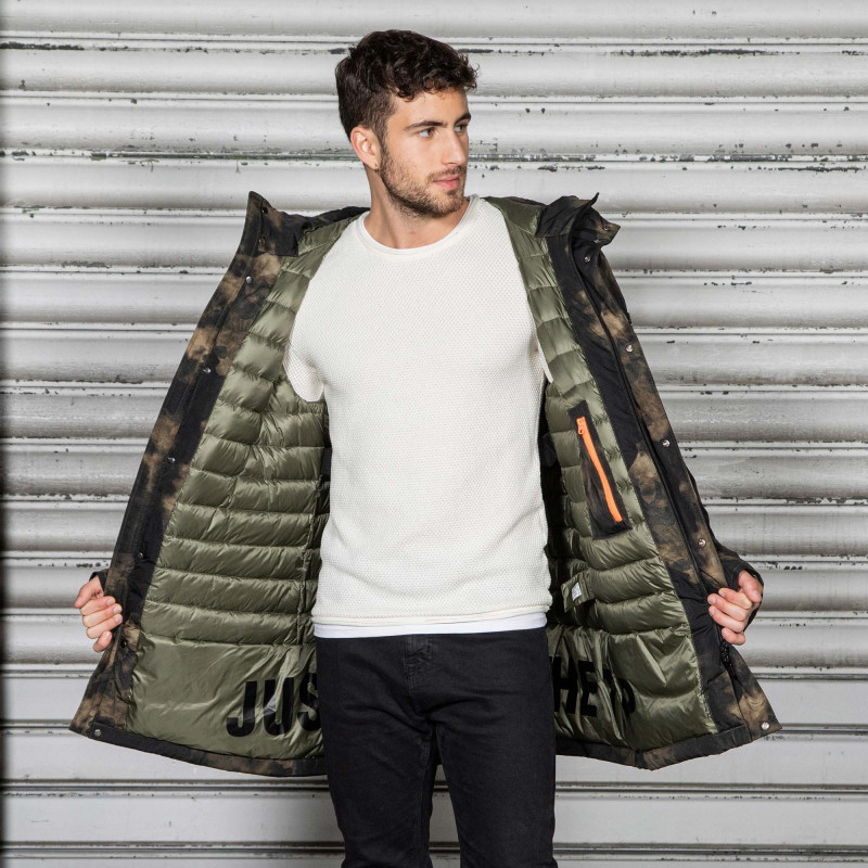 【JOTT】ICE彈力布連帽羽絨外套