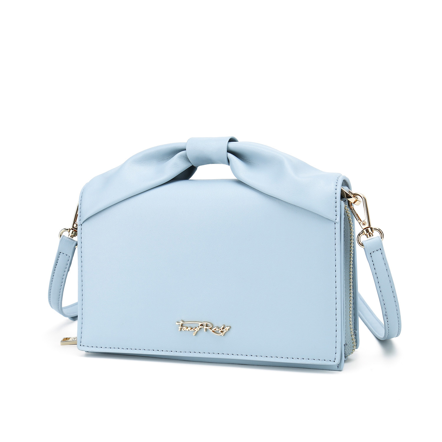 Fancy Bow Bow Wallet Crossbody Bag