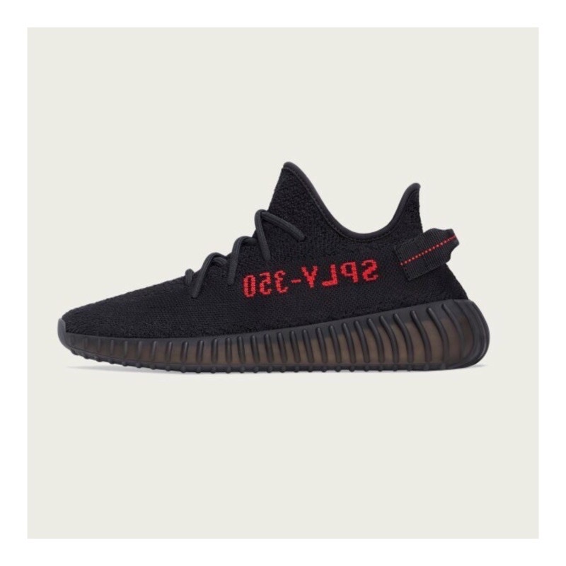Adidas Yeezy Boost 350 V2 Black Red 編織 黑紅
