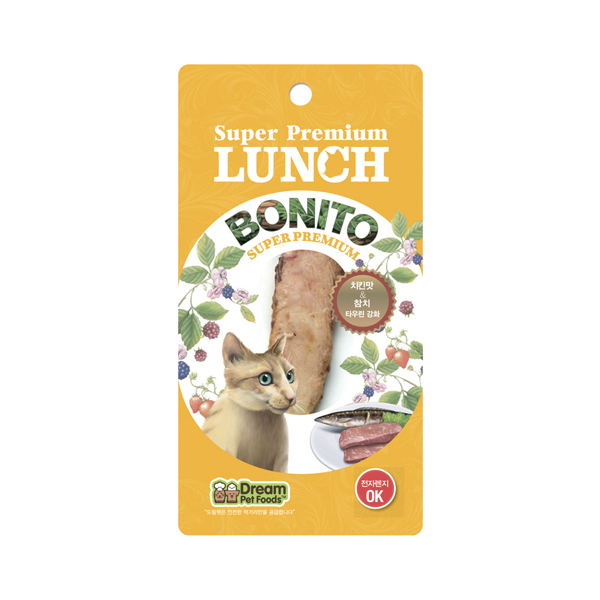 LUNCH 雞肉風味-鮪魚條 20g 貓零食