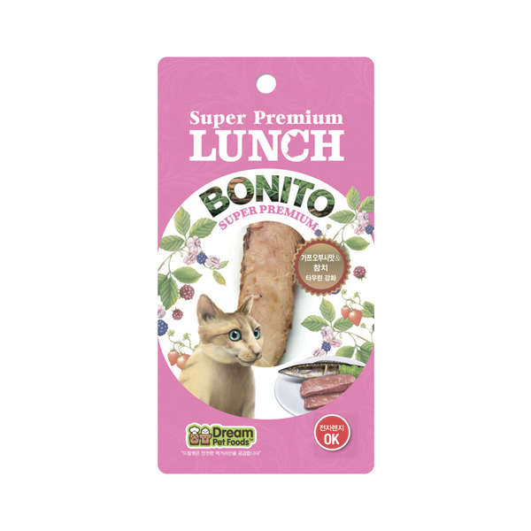 LUNCH 柴魚風味-鮪魚條 20g 貓零食