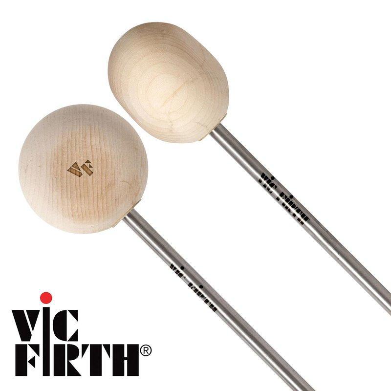 美國 Vic Firth VKB2 大鼓 踏板 鼓槌 (楓木頭) 適搖滾樂 公司貨