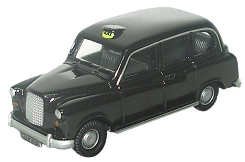 1/76 OXFORD LTI FX4 - Black Taxi (76FX4001)