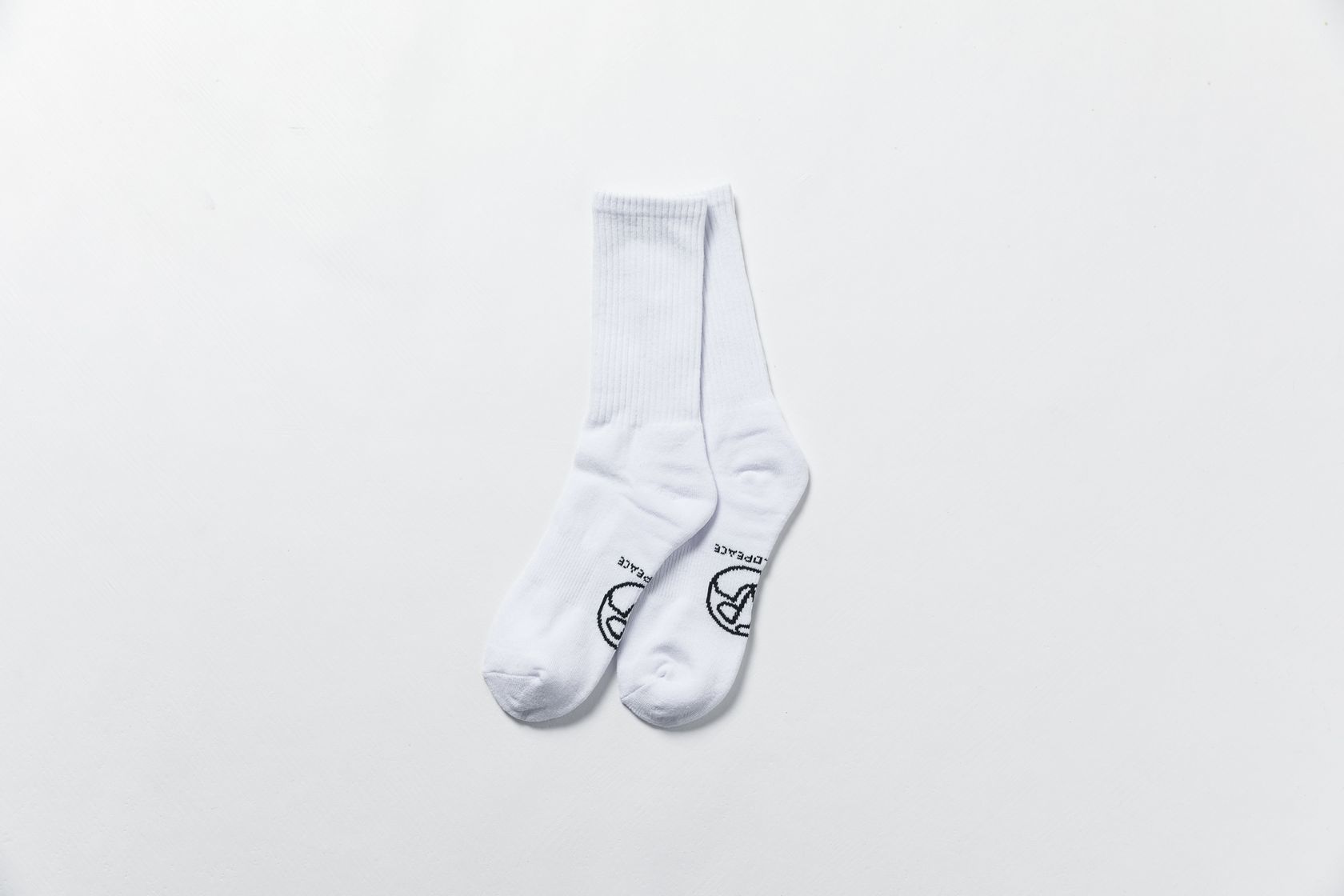 WORLDPEACE BASIC SOCKS 長襪 襪子 基本款 白 WPBSC02 [EW]