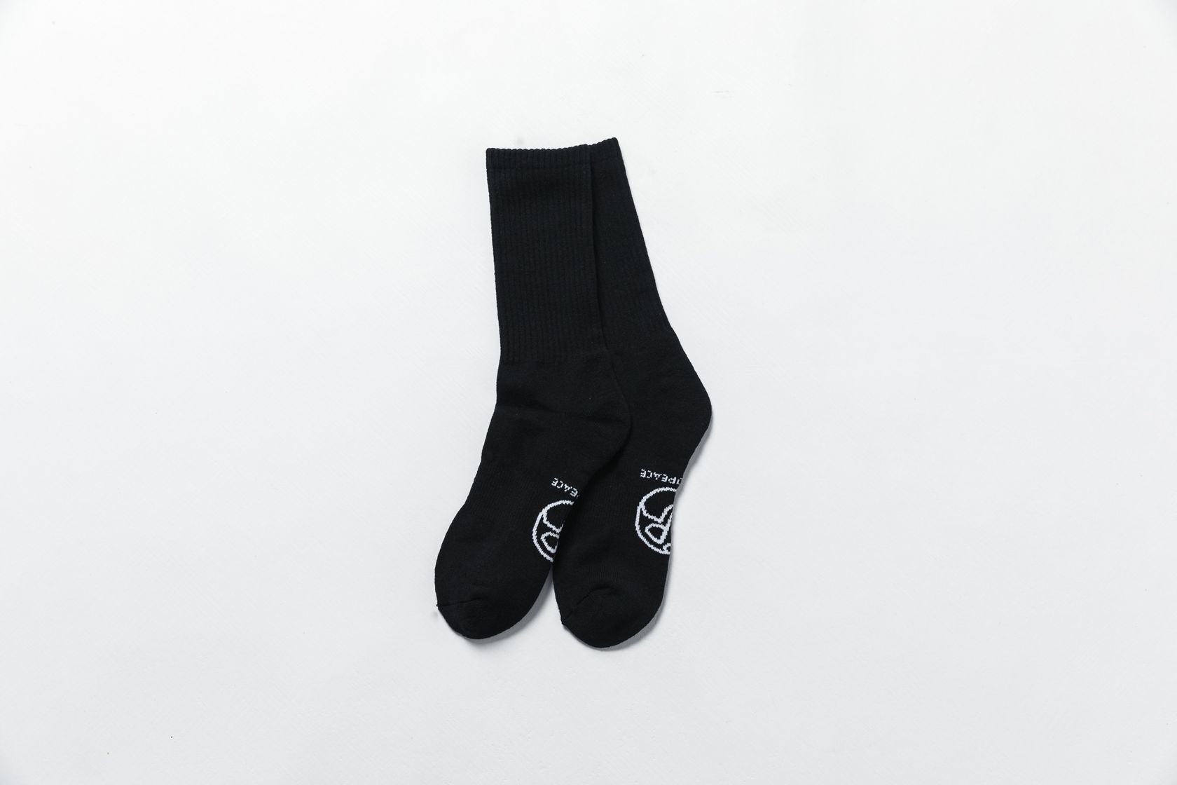 WORLDPEACE BASIC SOCKS 長襪 襪子 基本款 黑  WPBSC01   [EW]