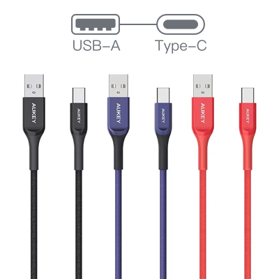 USB-A to Type-C (CB-AKC1/CB-AKC2) QC3.0充電線