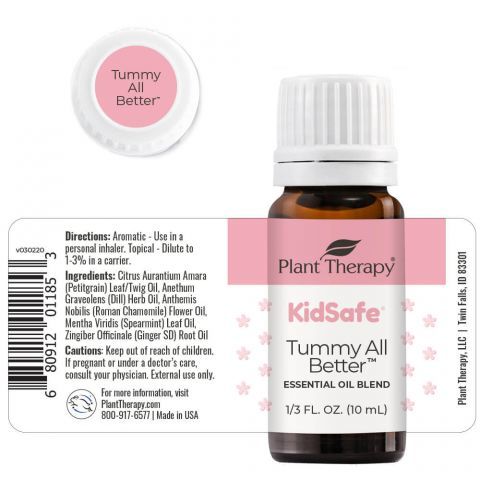 美國 Plant Therapy 肚仔舒服了 Tummy All Better 兒童精油 - 10ml