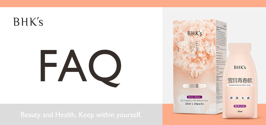 BHK's 雪耳青春飲 Q & A