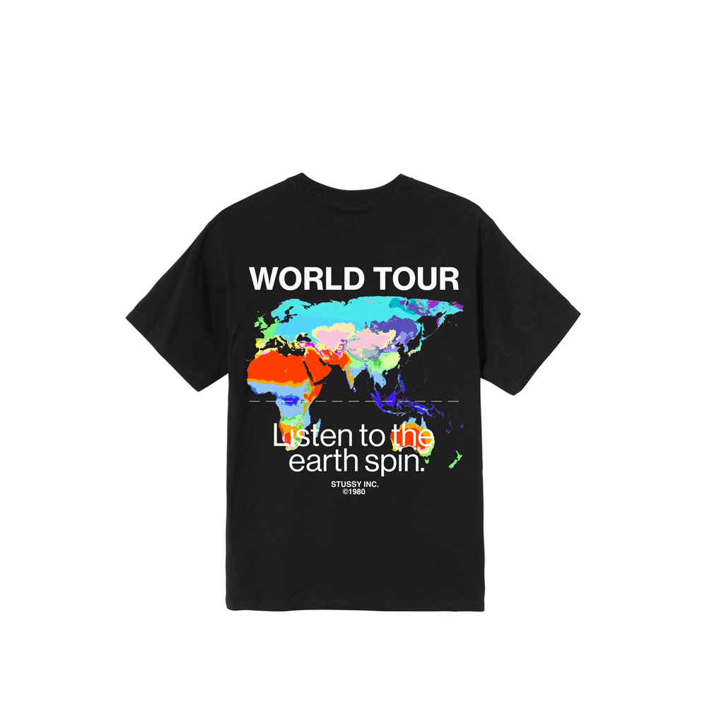 [Instock] STÜSSY Thermal Tee BLACK