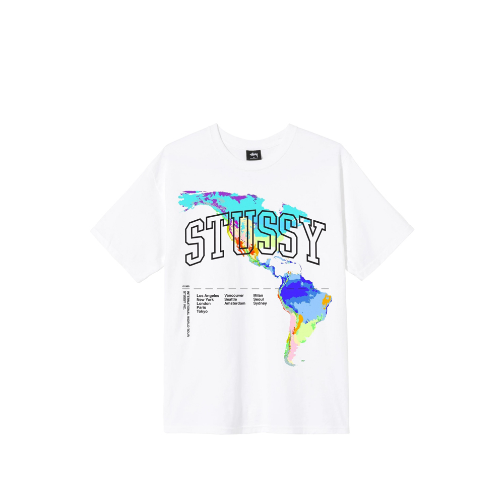 [Instock] STÜSSY Thermal Tee WHITE