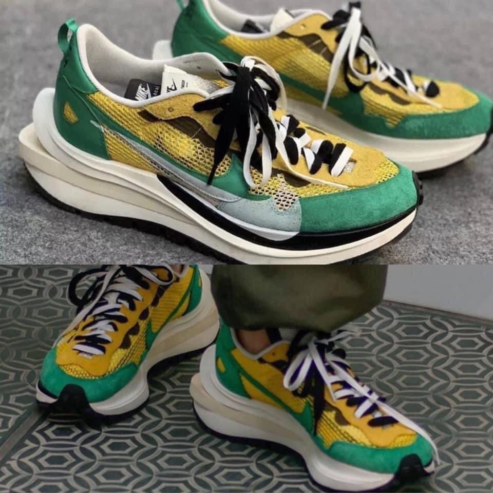 SACAI x NIKE VaporWaffle 2.0 新款黃綠配色