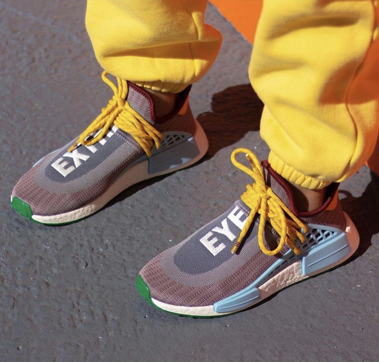 【 adidas x PW HU NMD EXTRA 菲董聯名鞋款 - 灰 】