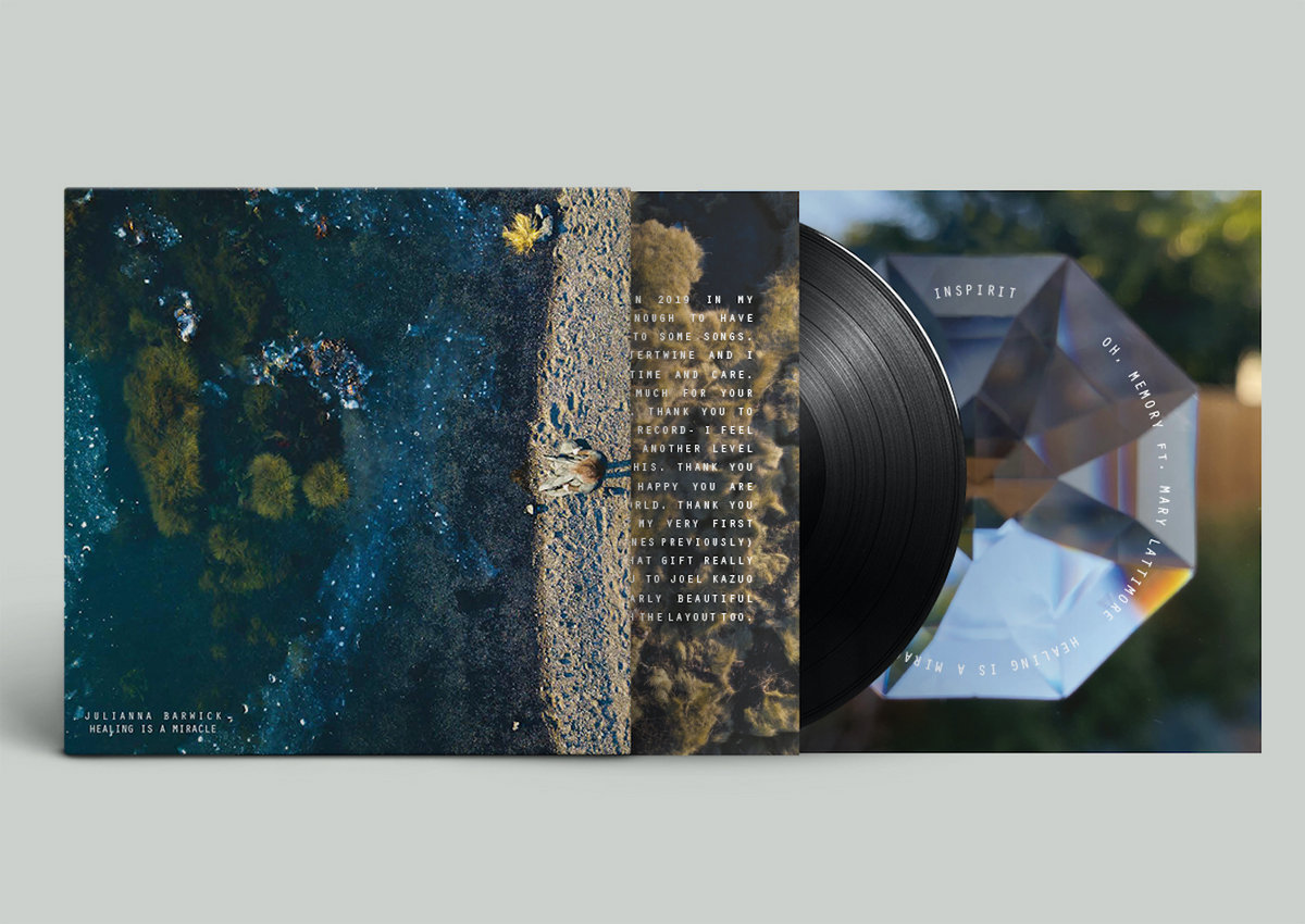 Juliana Barwick《Healing Is A Miracle》（限量版First Run + signed 12x12 Artboard Print LP）