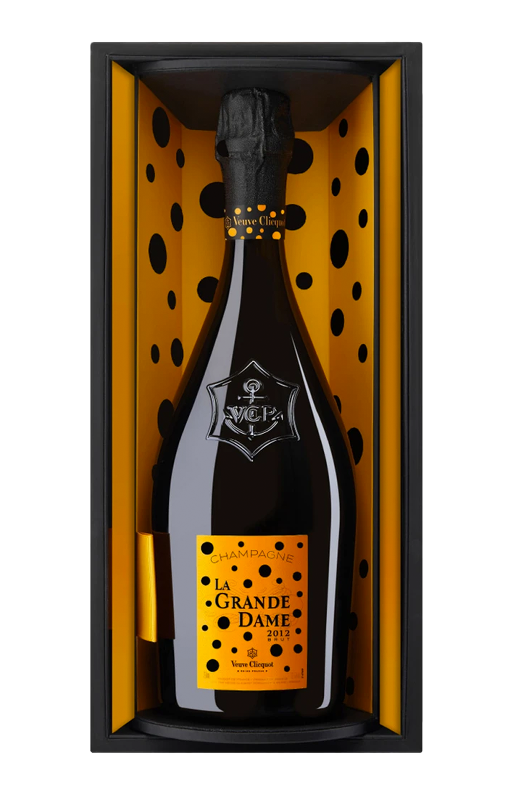 Yayoi Kusama x Veuve Clicquot La Grande Dame 2012 limited edition