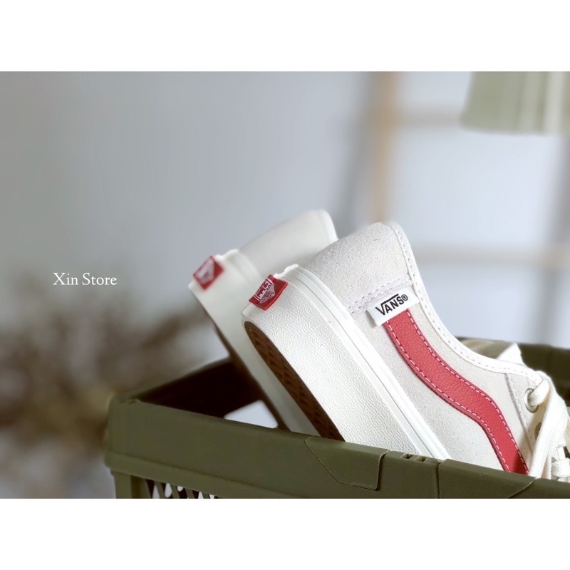 Vans x Folder Black Ball SF 麂皮 米白 紅線