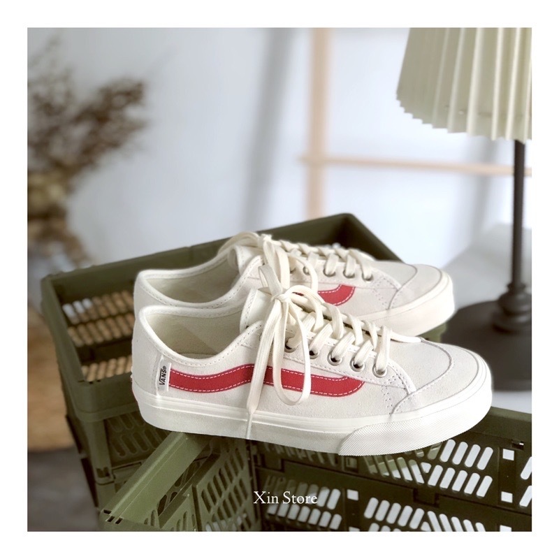 Vans x Folder Black Ball SF 麂皮 米白 紅線