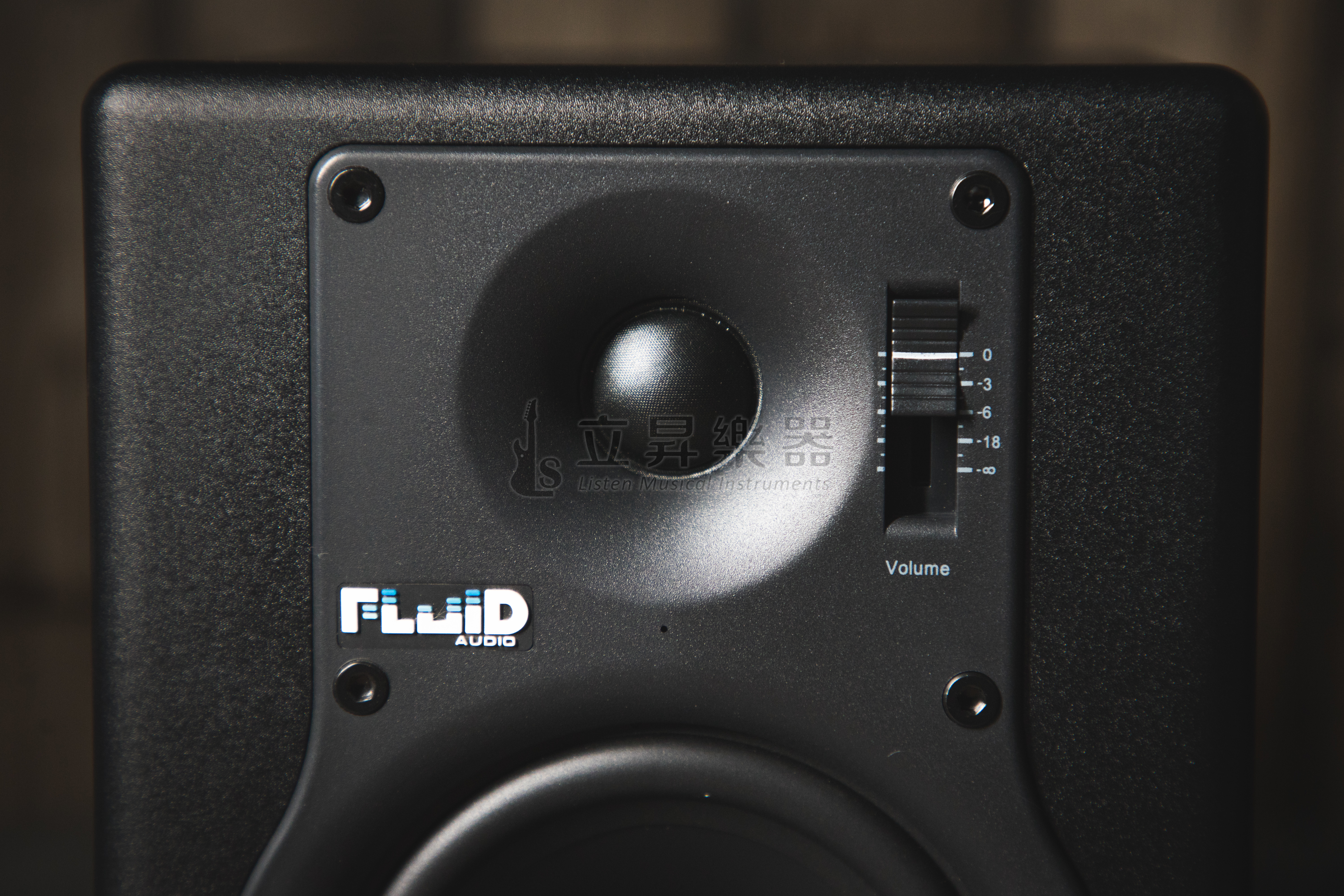 Fluid Audio Fader Series F4 主動式監聽喇叭 黑色(一對)