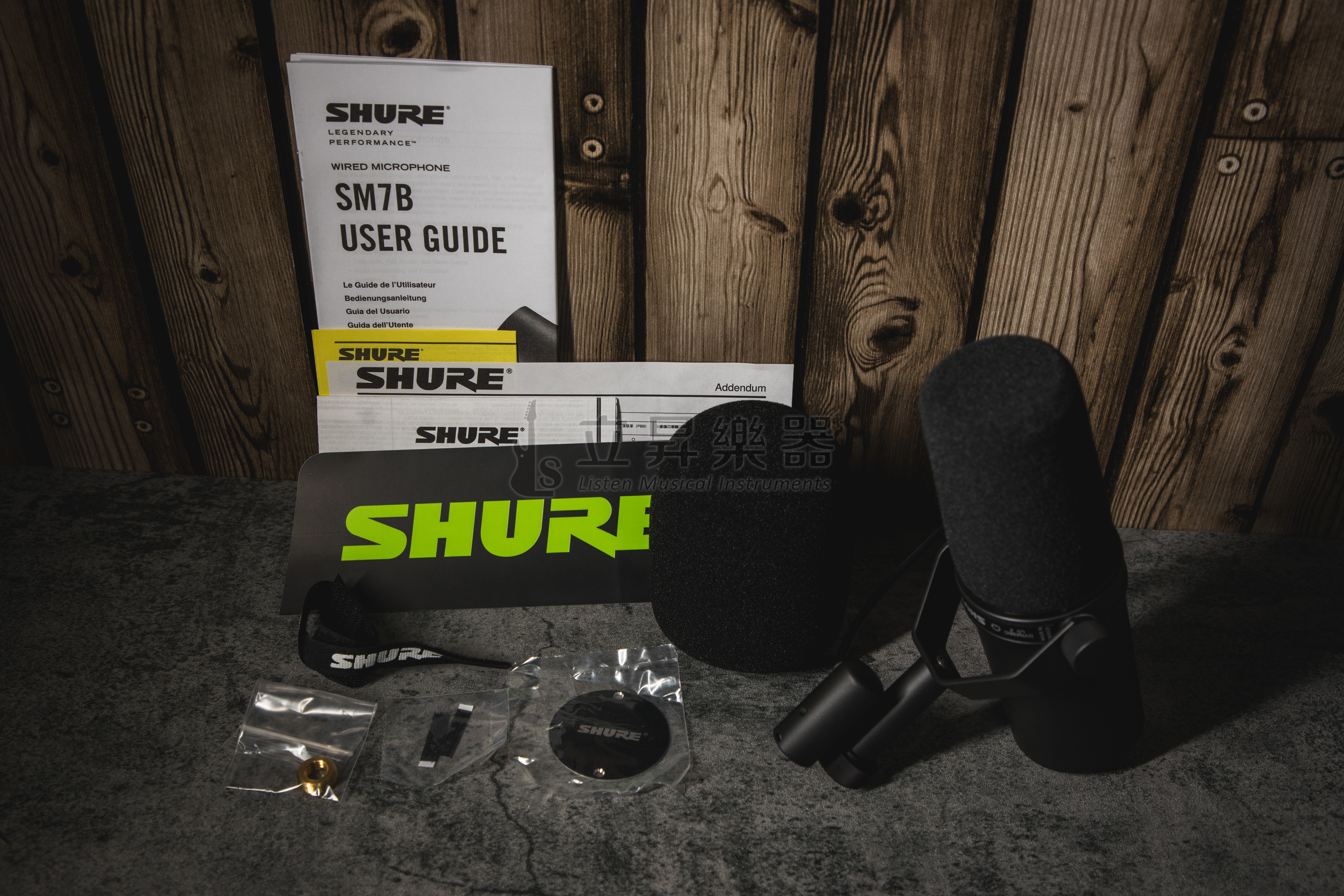 Shure SHURE SM7B 心型動圈式 麥克風 人聲麥克風 錄音室等級 第 3 張圖片｜三峽麥克風